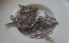 Accessories - 20 Pcs Of Tibetan Silver Antique Silver Butterfly Fairy Charms 18x20mm A5778