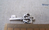 Accessories - 20 Pcs Of Tibetan Silver Antique Silver Filigree Key Charms 12x23mm A2946
