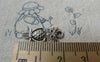 Accessories - 20 Pcs Of Tibetan Silver Antique Silver Lovely Owl Charms 9x19mm A6544