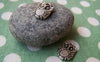 Accessories - 20 Pcs Of Tibetan Silver Antique Silver Lovely Owl Charms Double Sided 10x14mm A1849
