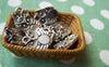Accessories - 20 Pcs Of Tibetan Silver Antique Silver Lovely Owl Charms Double Sided 10x14mm A1849