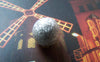 Accessories - 20 Pcs Silver Plated Sand Star Dust Beads Texured Beads 10mm A3861