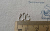 Accessories - 20 Pcs Silvery Gray Nickel Tone Brass M Bail Clasps Chain End Connector 10x13mm A7137
