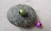 Accessories - 20 Pcs Star Dust Bells Jingle Bells Charms Mixed Color 8mm A6840