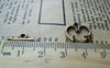Accessories - 20 Sets Of Antique Bronze Heart Toggle Clasps A225