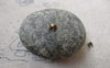 Accessories - 200 Pcs Antique Bronze Iron Clamshell Bead Tips Fold Over Clasps 4mm For Bead Chain Sized 1.2mm-1.5mm  A6719