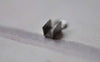 Accessories - 200 Pcs Gunmetal Black Fold Over Crimp Head Clasps 3x6mm A2135