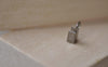 Accessories - 200 Pcs Gunmetal Black Fold Over Crimp Head Clasps 3x6mm A2135