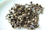 Accessories - 200 Pcs Of Antique Bronze Fold Over Clamshell Clasps Bead Tips 3x9mm A2111