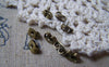 Accessories - 200 Pcs Of Antique Bronze Iron Butterfly Backs Backings Earnuts Earring Stoppers 4x6mm A5159