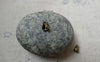 Accessories - 200 Pcs Of Antique Bronze Iron Clamshell Bead Tips Fold Over Clasps For Bead Chain Sized  2.4mm  A6157