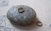 Accessories - 200 Pcs Of Antique Bronze Iron Split Rings 8mm A5068