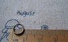Accessories - 200 Pcs Of Antique Bronze Iron Split Rings 8mm A5068