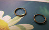 Accessories - 200 Pcs Of Antique Bronze Jump Rings 10mm 18guage A3300
