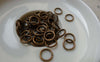 Accessories - 200 Pcs Of Antique Copper Jump Rings 8mm 16gauge A5545