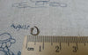 Accessories - 200 Pcs Of Chrome Tone Iron OD Jump Rings 6mm 18 Gauge A6120