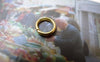Accessories - 200 Pcs Of Gold Plated Iron Jump Rings Size 8mm 16gauge A6268