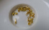 Accessories - 200 Pcs Of Gold Tone Tiny Fold Over Crimp Head Clasps 7mm A7232