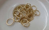 Accessories - 200 Pcs Of KC Gold Tone Iron Jump Rings Size 10mm 16gauge A6710