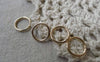 Accessories - 200 Pcs Of KC Gold Tone Iron Jump Rings Size 10mm 16gauge A6710