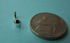 Accessories - 200 Pcs Of Silver Tone Fold Over Clamshell Clasps Bead Tips 3x9mm A2124