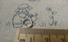 Accessories - 200 Pcs Of Silver Tone Split Rings 8mm 23guage A6426