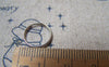 Accessories - 200 Pcs Of Silvery Gray Nickel Tone Split Rings 12mm A1729