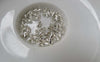 Accessories - 200 Pcs Silver Tone Bead Chain Ends Connector Clasps For Bead Chain Sized 1-1.5mm A6872