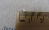 Accessories - 200 Pcs Silver Tone Bead Chain Ends Connector Clasps For Bead Chain Sized 1-1.5mm A6872