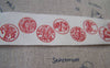 Accessories - 26 English Letters Alphabet Ribbon Label String Red Color Set Of 5 Meters A2885
