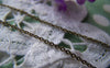 Accessories - 2mm Oval Chain Antique Bronze Brass Cable Chain Set Of 16ft (5m) A4015