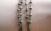 Accessories - 3.3 Ft (1m) Antique Bronze Brass Heart Link Chain Soldered Links A2014