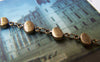 Accessories - 3.3 Ft (1m) Of Antique Bronze Brass Oval Drop Link Chain A2742