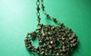 Accessories - 3.3 Ft (1m) Of Antique Bronze Brass Rhombus Oval Link Chain A2752