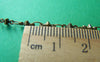 Accessories - 3.3 Ft (1m) Of Antique Bronze Brass Rhombus Oval Link Chain A2752