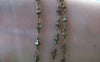 Accessories - 3.3 Ft (1m) Of Antique Bronze Brass Rhombus Oval Link Chain A2752