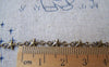 Accessories - 3.3 Ft (1m) Of Antique Bronze Brass Star Link Chain A2038