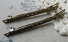 Accessories - 30 Pcs Antique Bronze Bobby Pin Hair Sticks Flat Hair Clips 60mm A6281