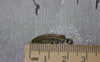 Accessories - 30 Pcs Antique Bronze Feather Wing Charms 6x22mm A7419