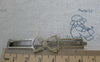 Accessories - 30 Pcs Antique Bronze Filigree Bowtie Bobby Pin Hair Clips 53mm A7528