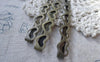 Accessories - 30 Pcs Antique Bronze Filigree Heart Bobby Pin Hair Clips 53mm A7534