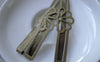 Accessories - 30 Pcs Antique Bronze Filigree Shell Bobby Pin Hair Clips 53mm A7542