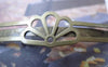 Accessories - 30 Pcs Antique Bronze Filigree Shell Bobby Pin Hair Clips 53mm A7542