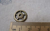 Accessories - 30 Pcs Antique Bronze Mechanical Watch Movement Gear Charm 18mm A7091