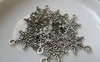 Accessories - 30 Pcs Antique Silver Filigree Snowflake Charms 15x16mm A6466
