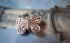 Accessories - 30 Pcs Antique Silver Pewter Butterfly Beads 11x15mm A5329