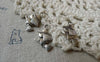 Accessories - 30 Pcs Antique Silver Witch Broom Charms 9x11mm Double Sided A6463