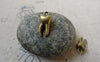 Accessories - 30 Pcs Of Antique Bronze 3D Tooth Charms 8x16mm A6481