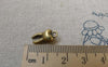 Accessories - 30 Pcs Of Antique Bronze 3D Tooth Charms 8x16mm A6481
