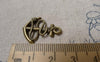 Accessories - 30 Pcs Of Antique Bronze Coiled Anchor Charms 18x24mm A6904